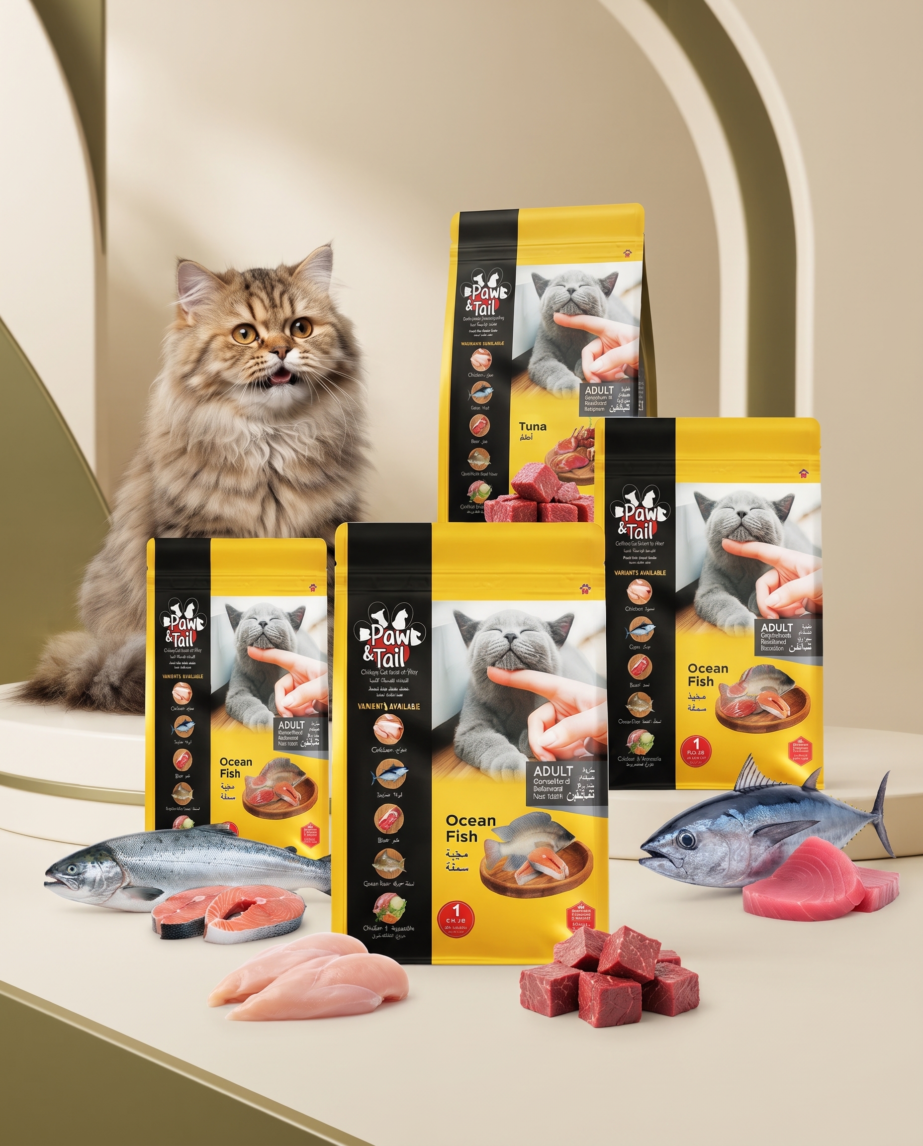 Paw & Tail Adult Cat Food