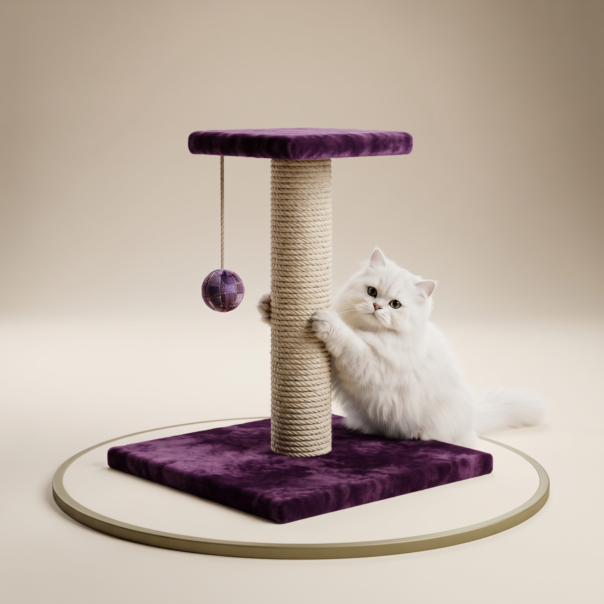 Cat Scratching Pole 14 Inch