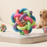 Multi-Color Teether Knot Ball Toy