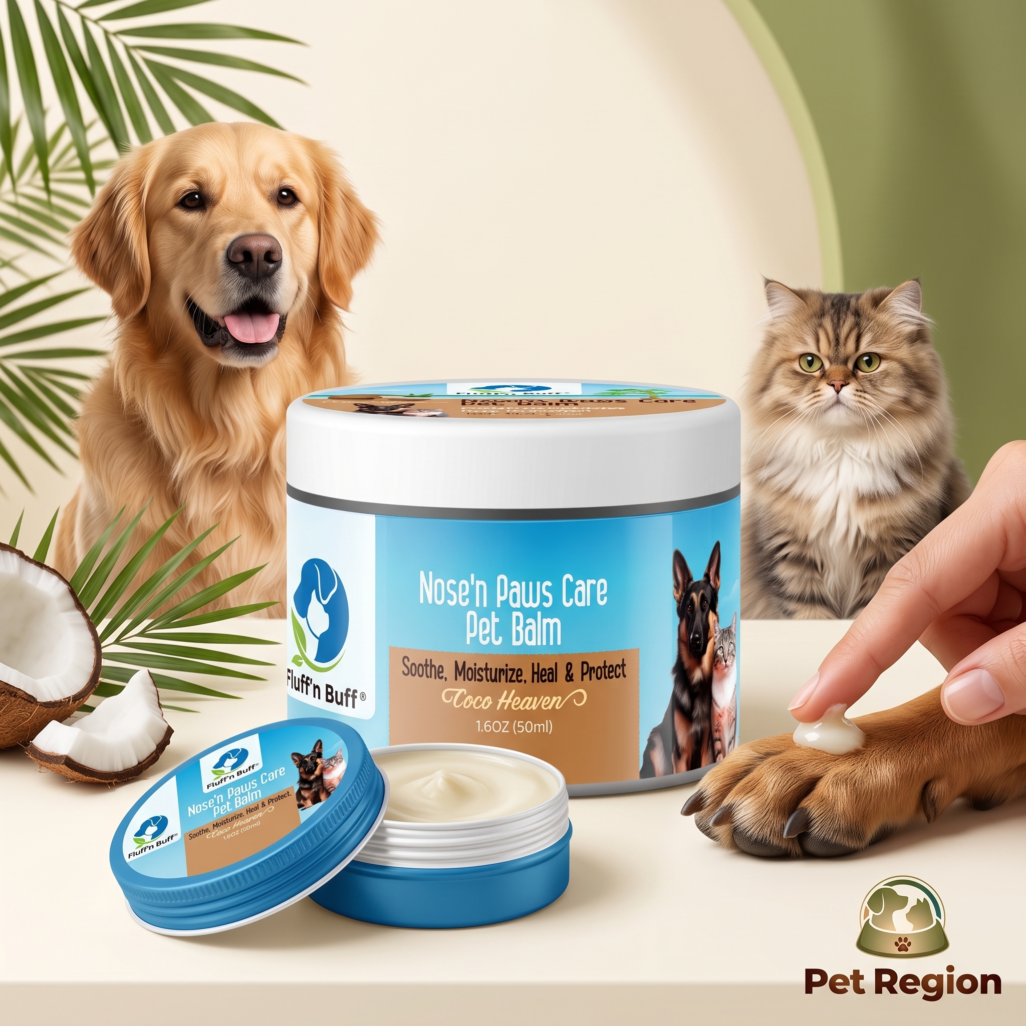 Nose’n Paw Pet Balm to nourish, protect, and heal skin. - Image 2
