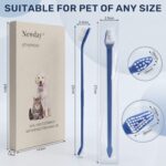 Pack of 2 Pet Toothbrushes for Cats & Dogs – Dental Care