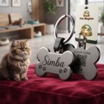Customized QR Code Pet ID Tag