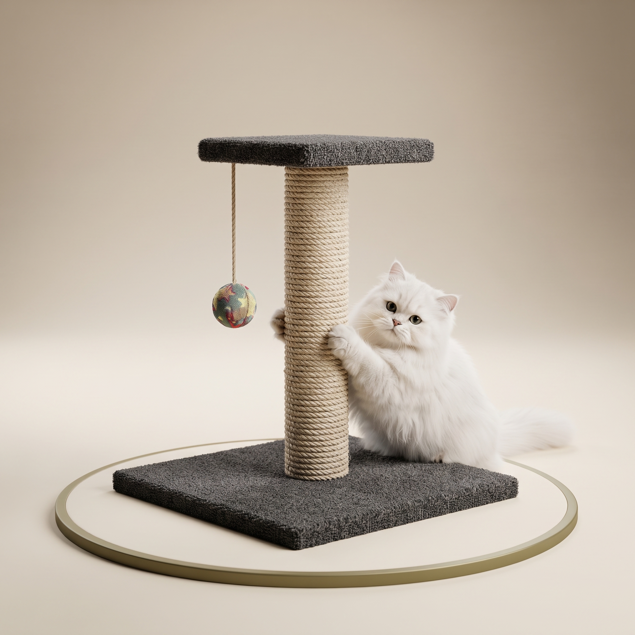 Cat Scratching Pole 14 Inch