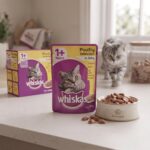 Whiskas Poultry Selection in Jelly Wet Cat Food – 100g Pouch & 12 × 100g Multipack