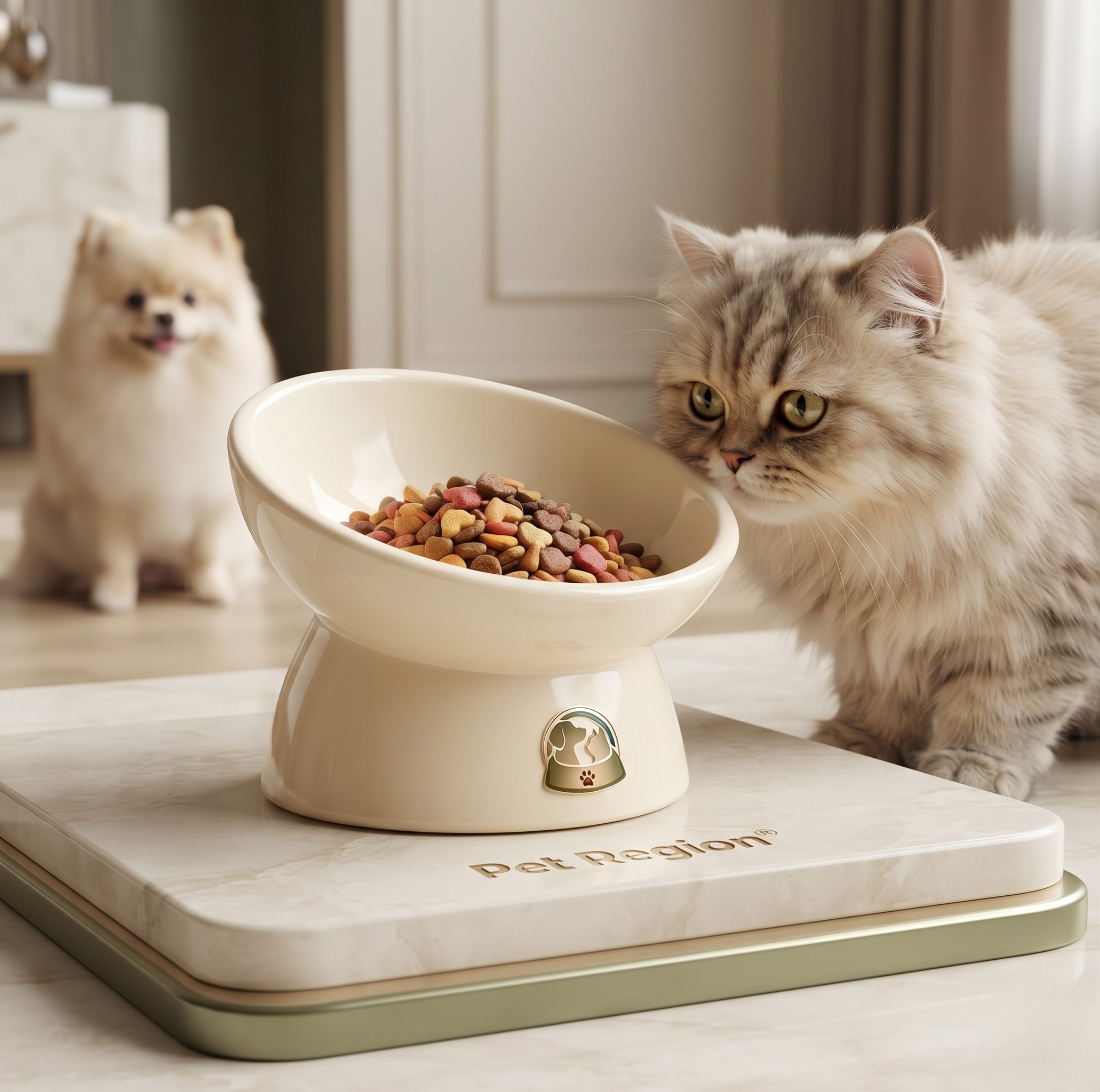 Elevated Tilt Pet Bowl