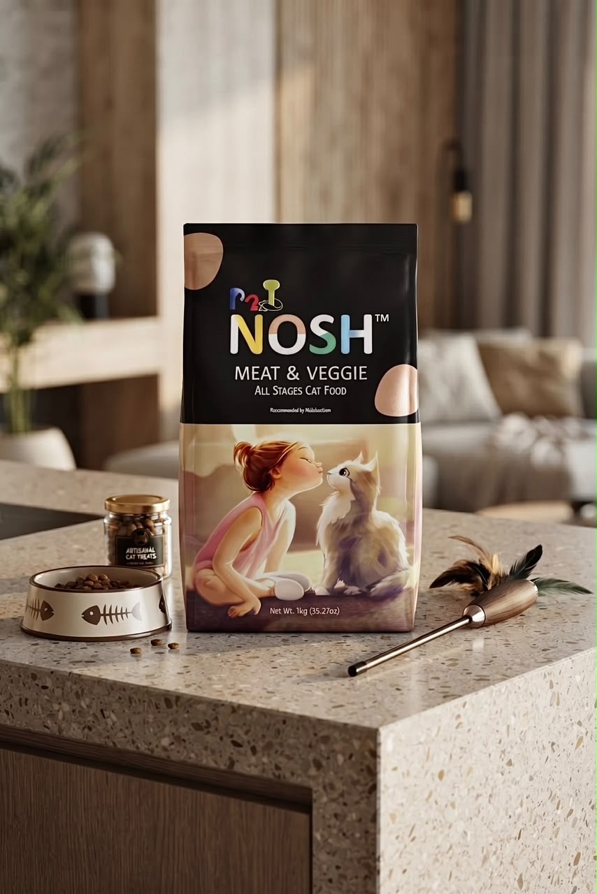 Nosh Cat Food Meat & Veggie Flavour 1.2kg